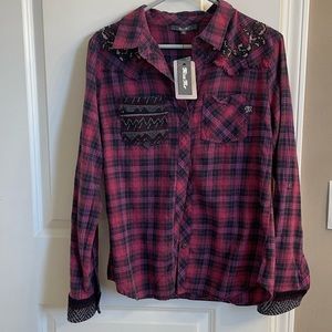 Miss Me women’s button down